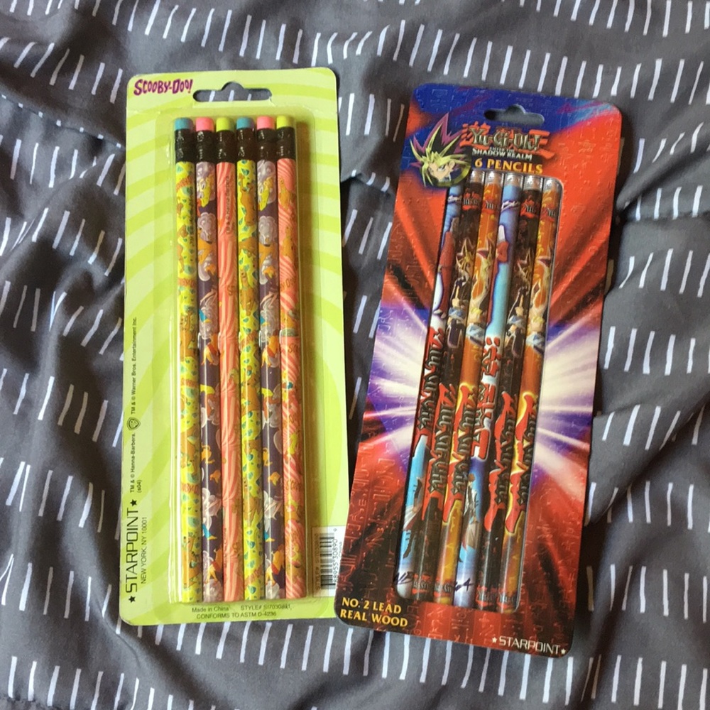 Kids wooden pencils